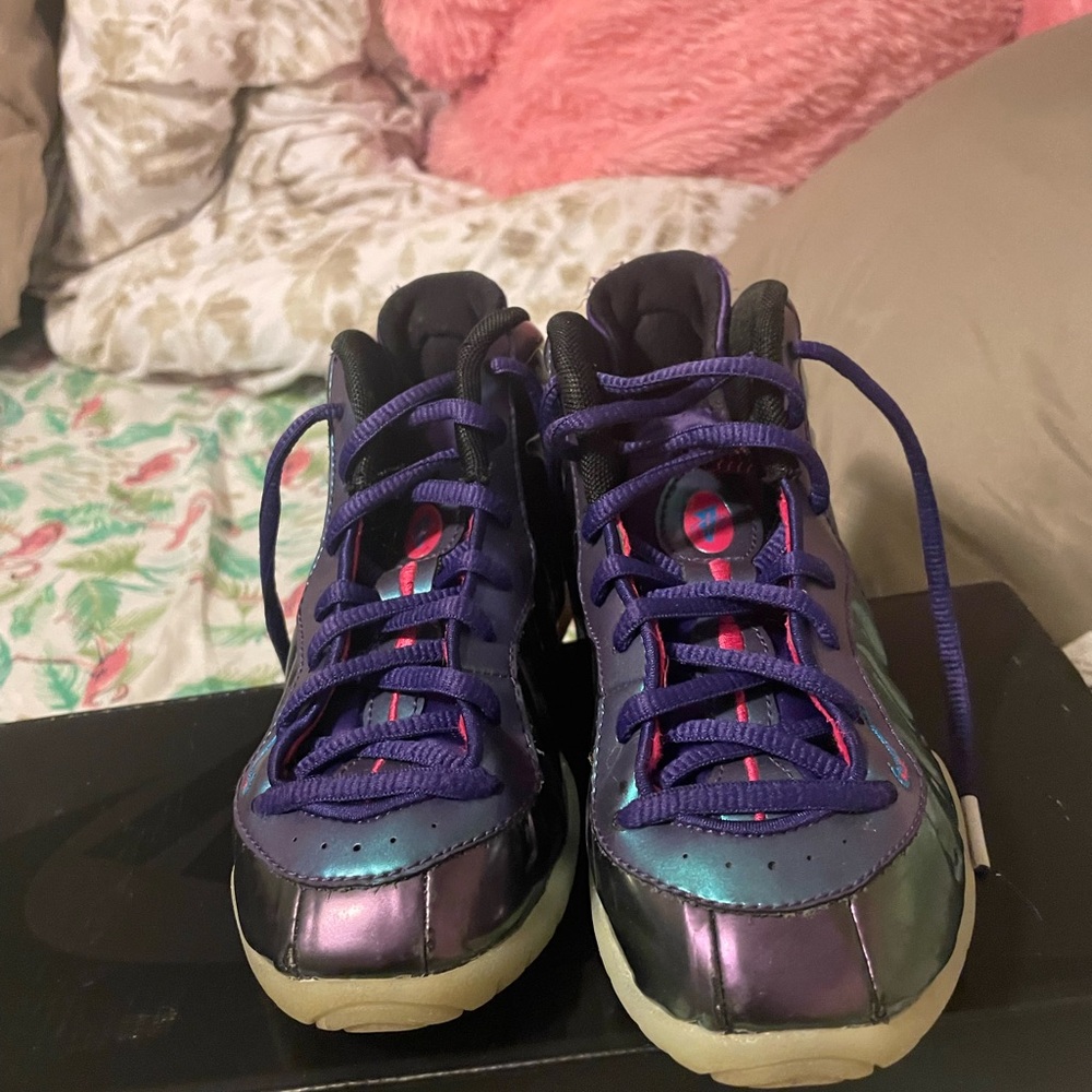 Purple Nike foamposites
